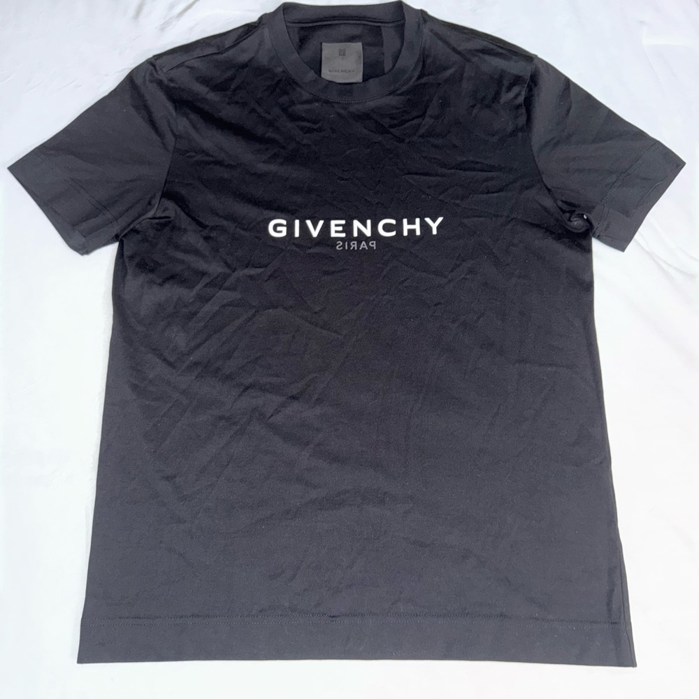 GIVENCHY SLIM FIT REVERSE PRINT T-SHIRT
BLACK